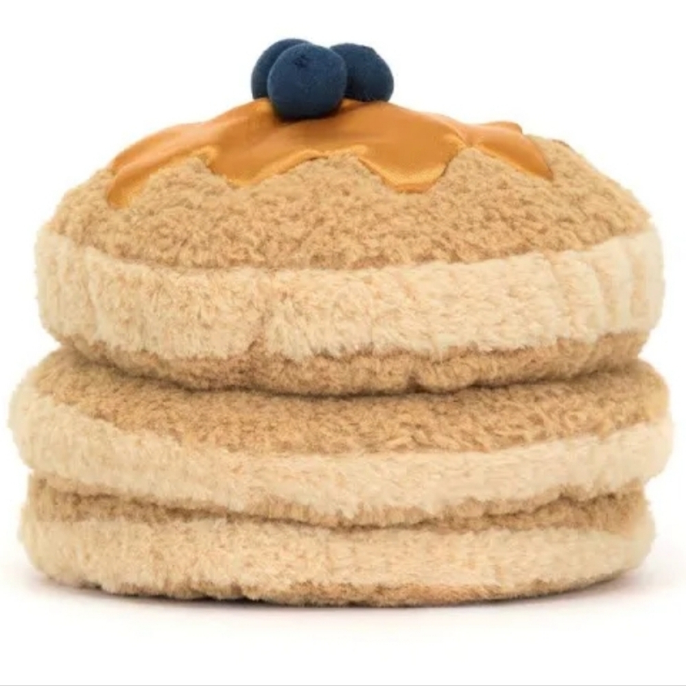 Jellycat Amuseables Fran Pancakes 5.x6.3x5.9" Soft & Plush NWT Authentic - Picture 3 of 7